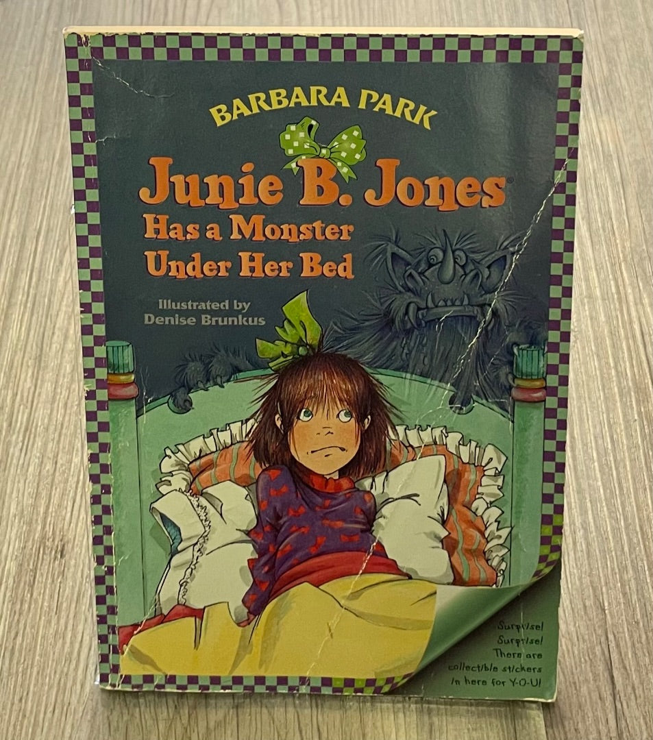 Multi Colour Scholastic Junie B Jones has A Monster Under Her Bed, Paperback