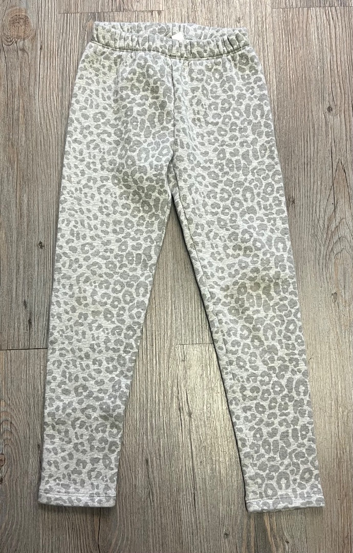 Leopard Gap Fleecelined legging, 6-7Y