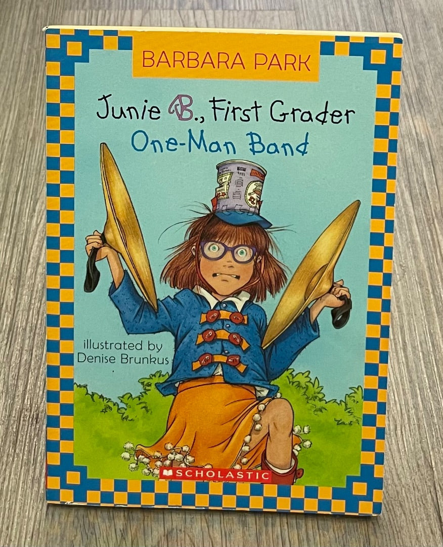 Multi Colour Scholastic Junie B First Grader One man Band, Paperback