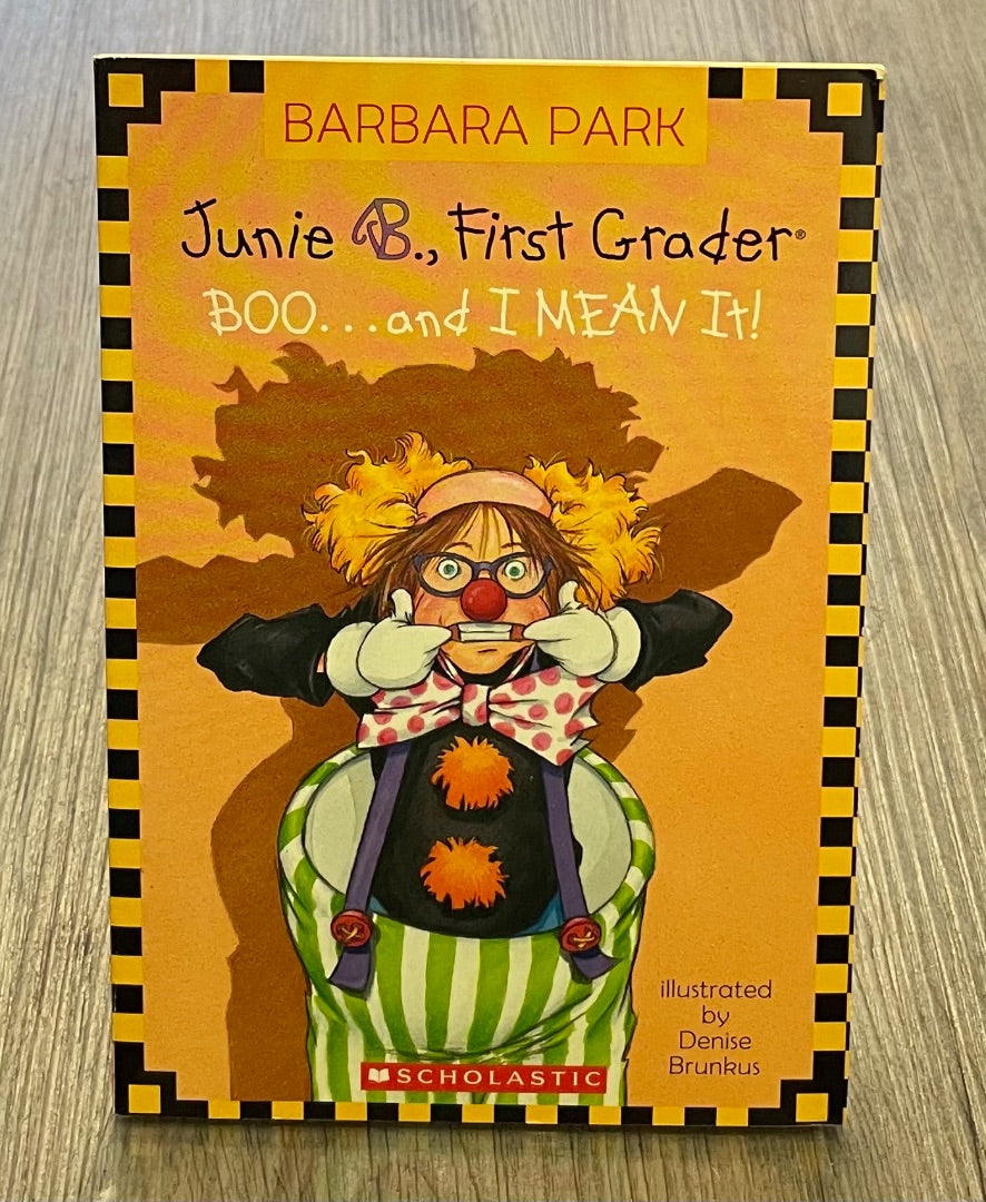 Multi Colour Scholastic Junie B First Grader Boo And I Mean It, Paperback