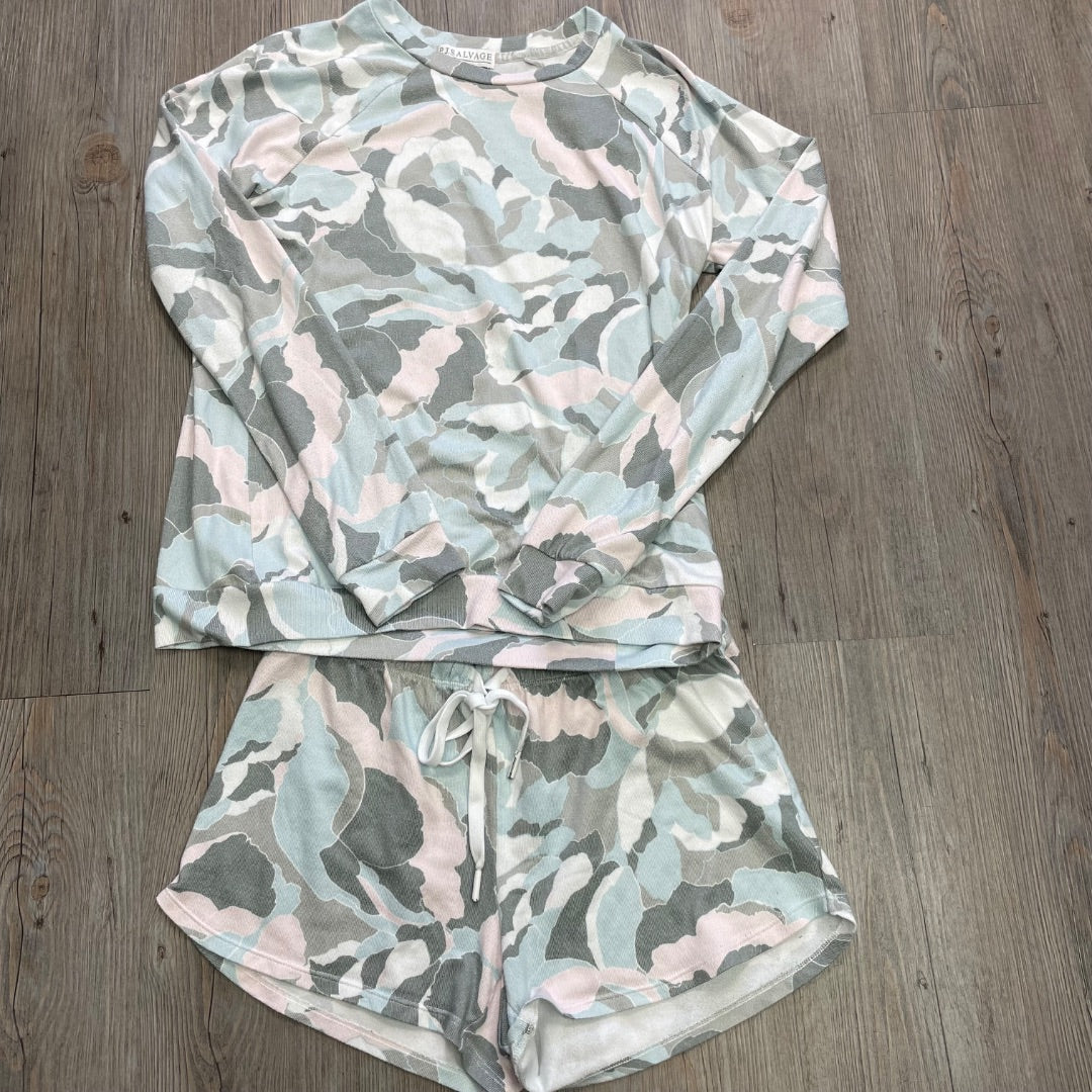 Camo PJ Salvage PJ Set, Small
