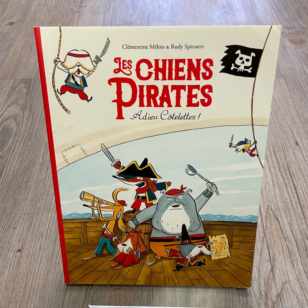Multi Colour Les Chiens Pirates, Paperback