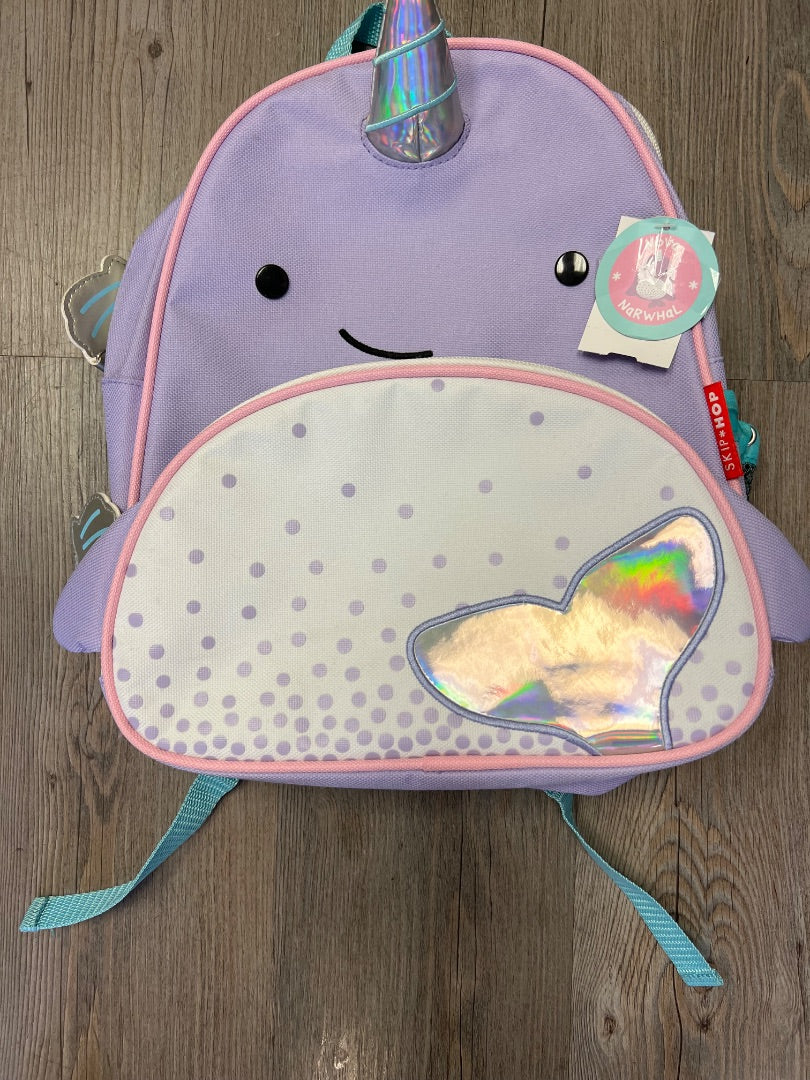 Purple Skip Hop Unicorn Backpack - NEW, 3Y