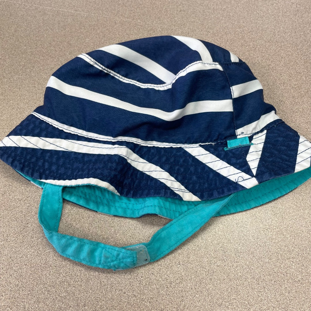 Blue Carters Reversible Bucket Hat, 12-24M