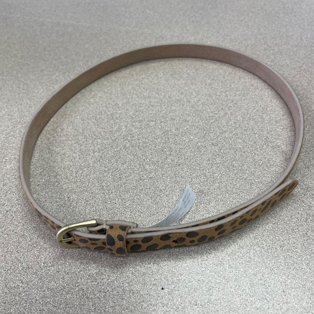 Leopard Oshkosh Kids Belt, Pre-owned