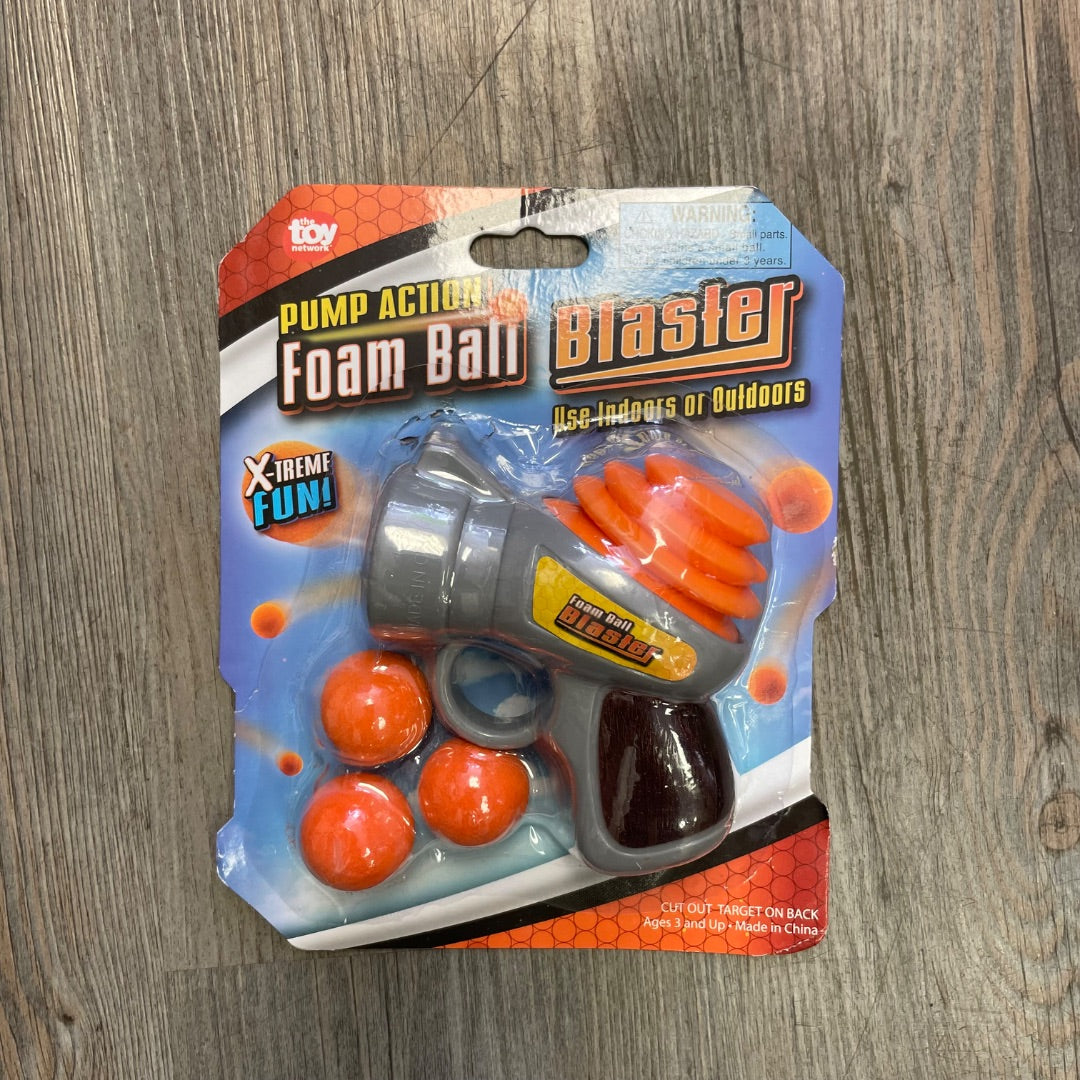 Multi Colour Toy Network Pump Action Foam Blaster, New