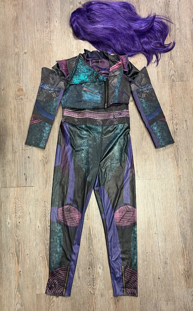 Purple Disney Purple Descendants Costume, 8-10Y