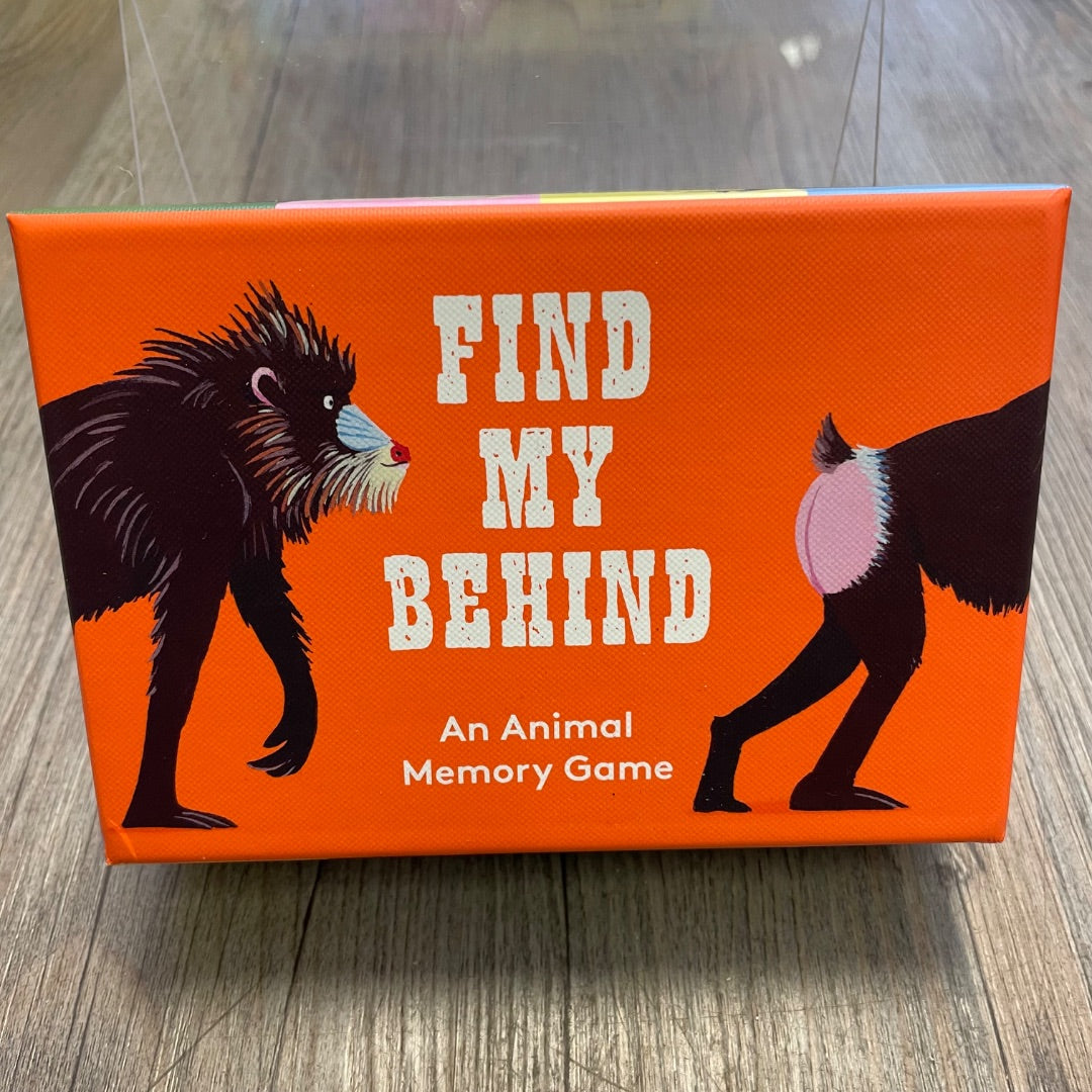 Multi Colour Find My Behind An Animal Memory Game, Pre-owned