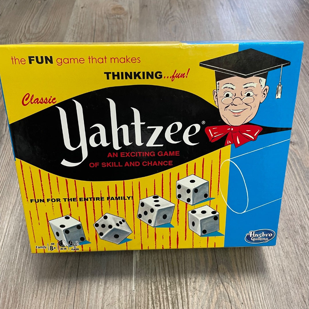 Multi Colour Hasbro Yahtzee, 8Y+