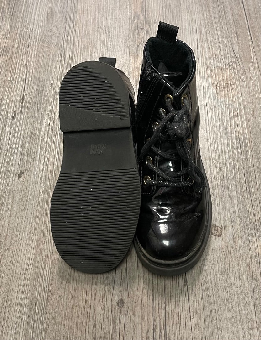 Black H&M Fall Boots, 12Y