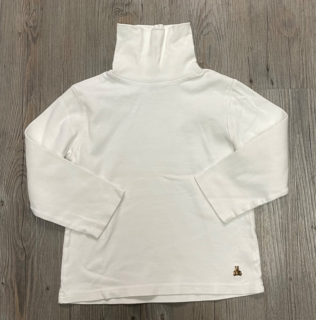 White Gap LS Turtleneck, 5Y