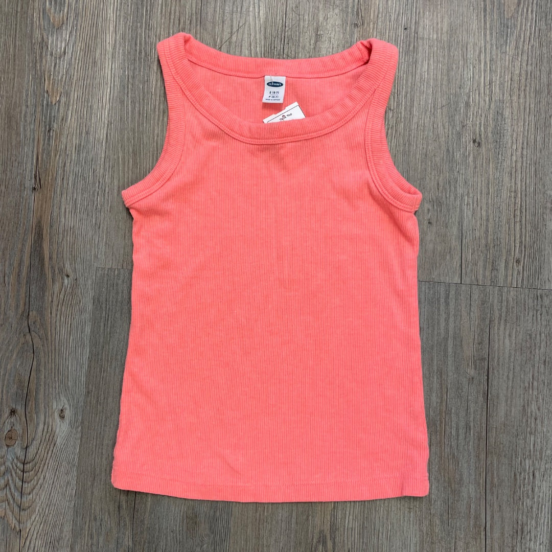 Coral Old Navy Tank Top, 6-7Y