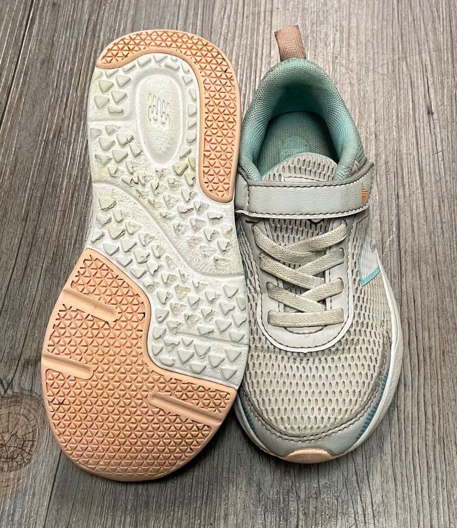 Multi Colour New Balance Velcro Shoes, 11.5Y