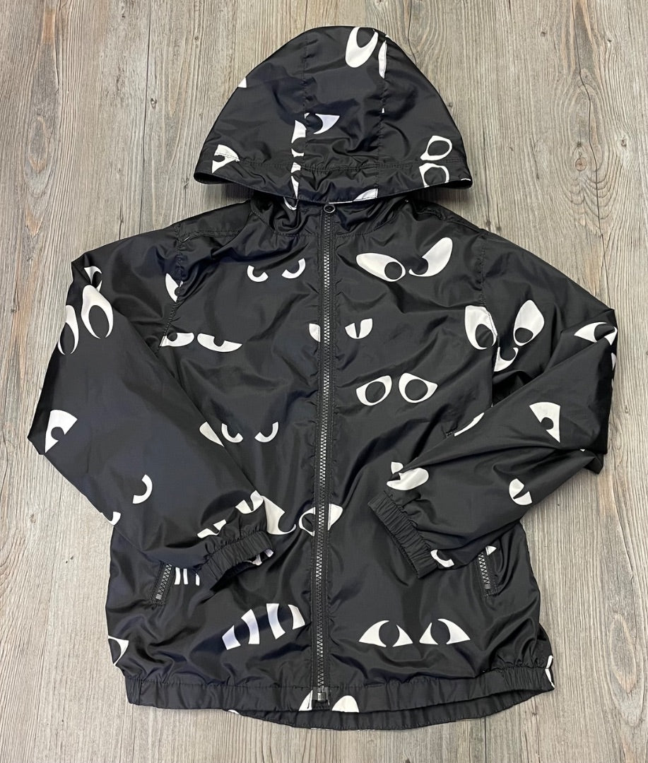 Black Gap Windbreaker Jacket, 8-9Y