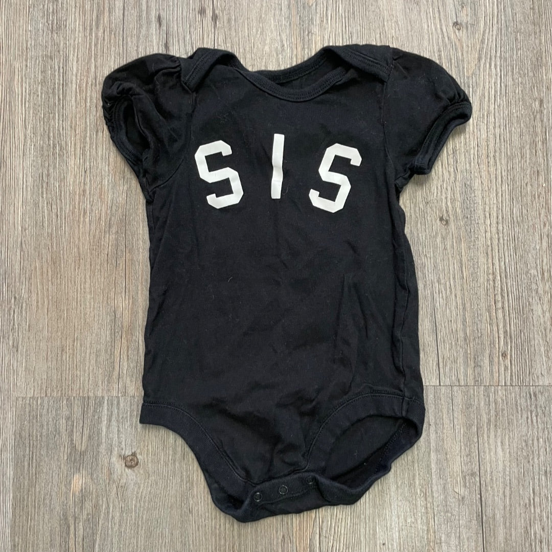 Black Childrens Place Baby Onesie, 12-18M