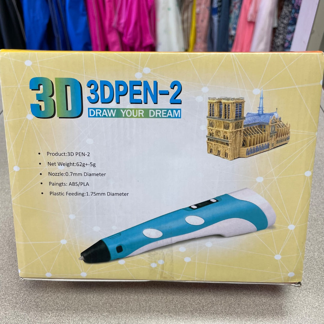 Multi Colour 3D Pen -2 Draw Your Dream Kit, Pre-Owned