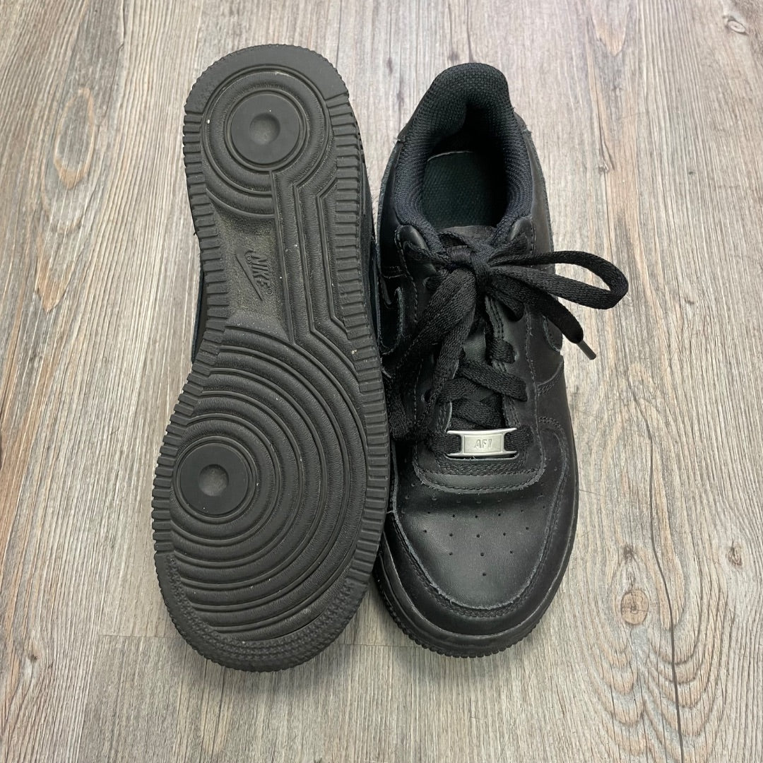 Black Nike Air Force 1 Lace Up Sneaker, 4.5Y