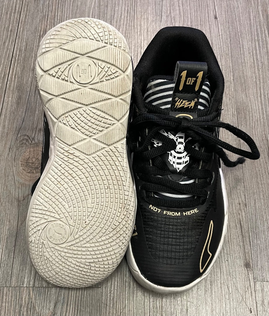 Black /White Puma Puma x Lamello Shoes, 4Y