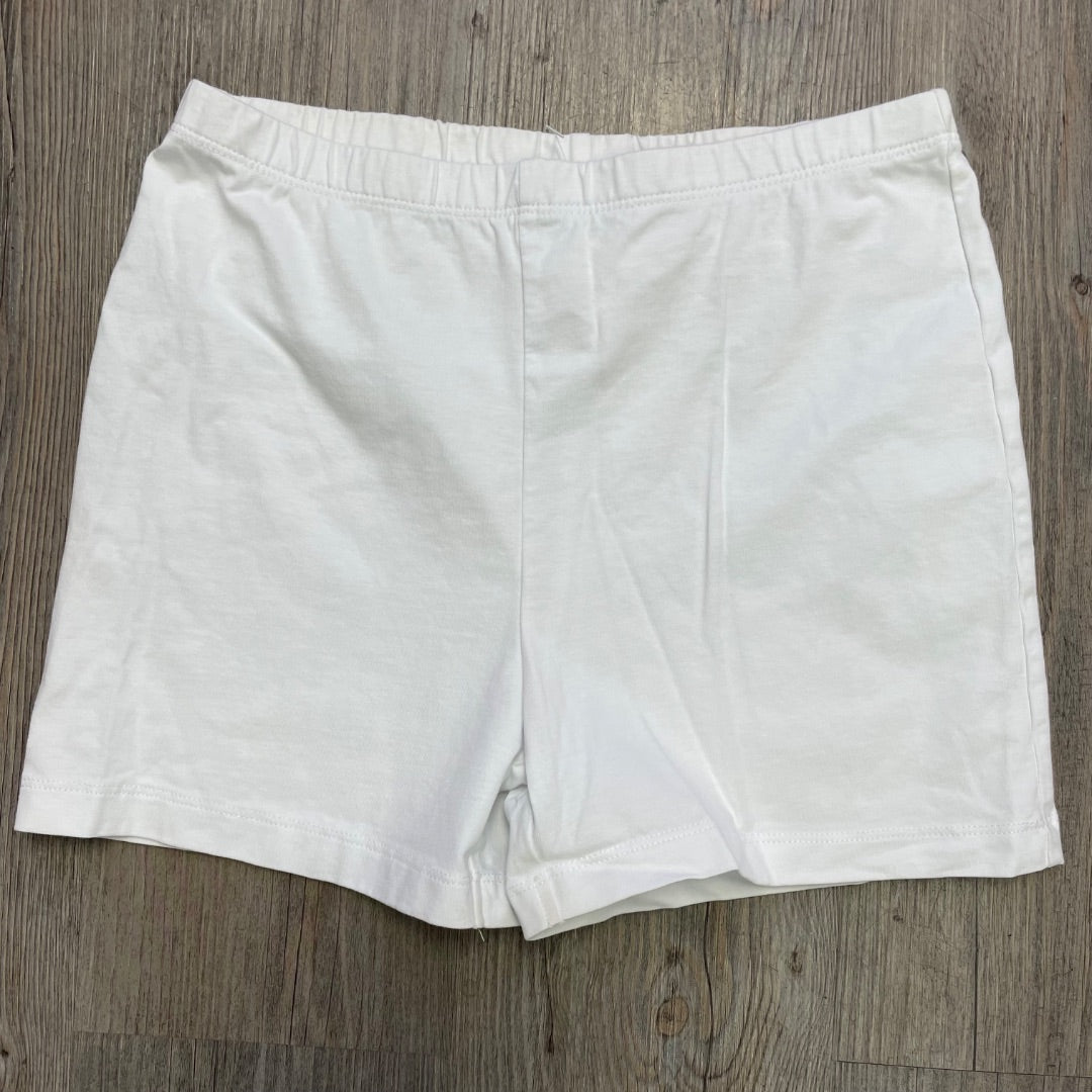 White Childrens Place Cotton Shorts, 14Y