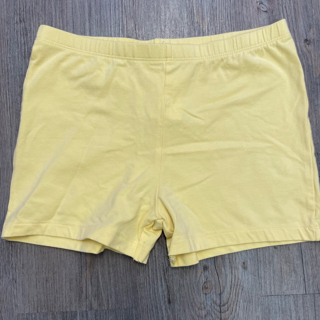 Yellow Childrens Place Cotton Shorts, 14Y