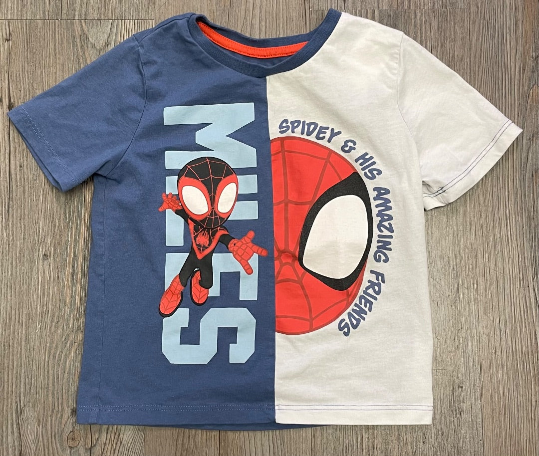 Multi Colour Marvel Spiderman Tee, 5Y