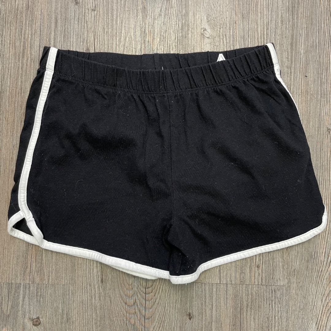 Black Childrens Place Side Stripe Shorts, 14Y