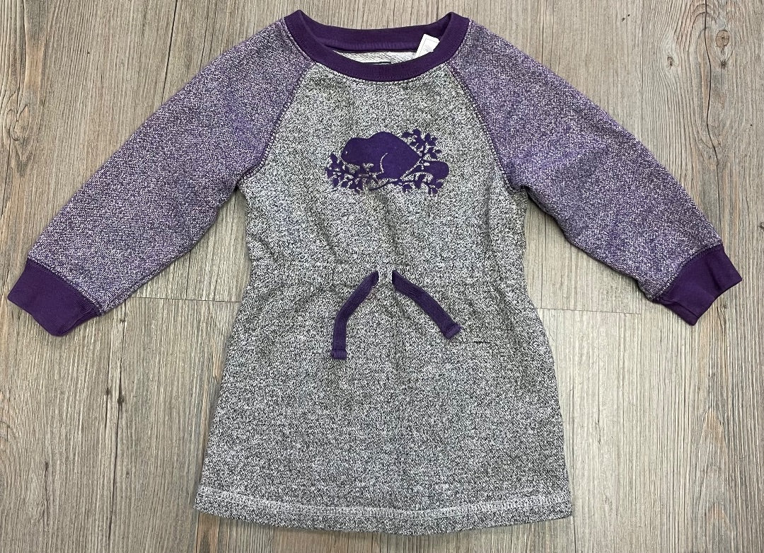 Purple Roots LS Dress, 18-24M