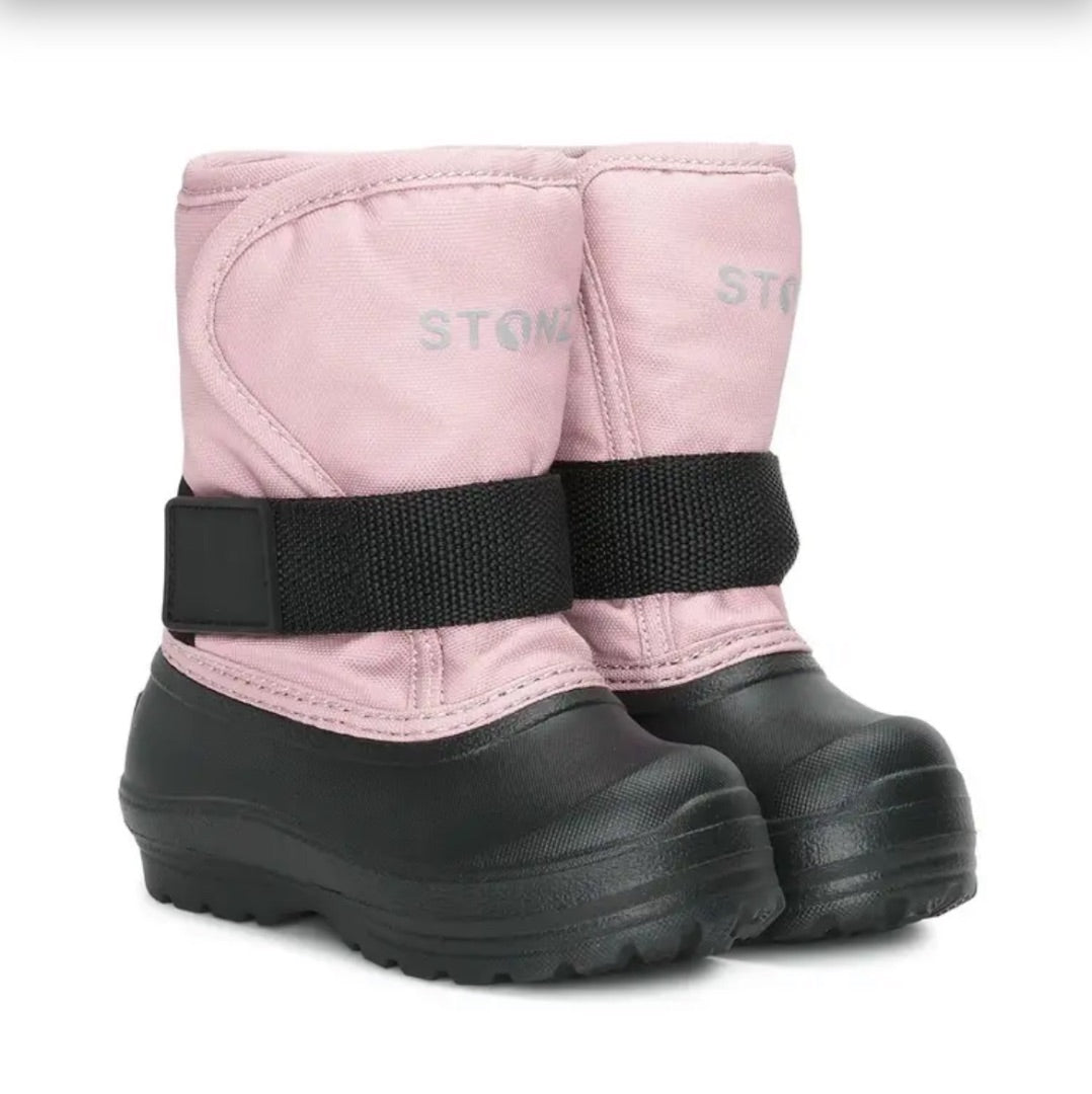 Haze Pink Stonz Trek Toddler Winter Boots, 9