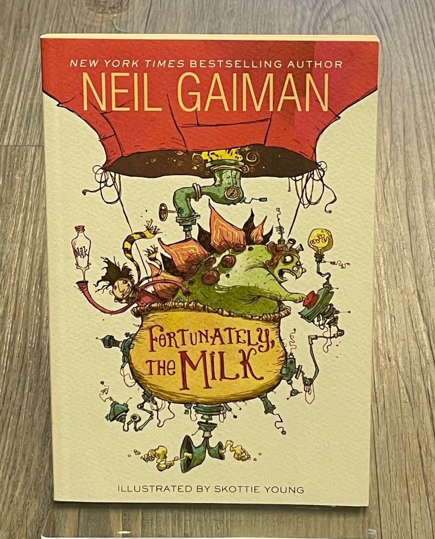Multi Colour Fortunately The Milk, Paperback