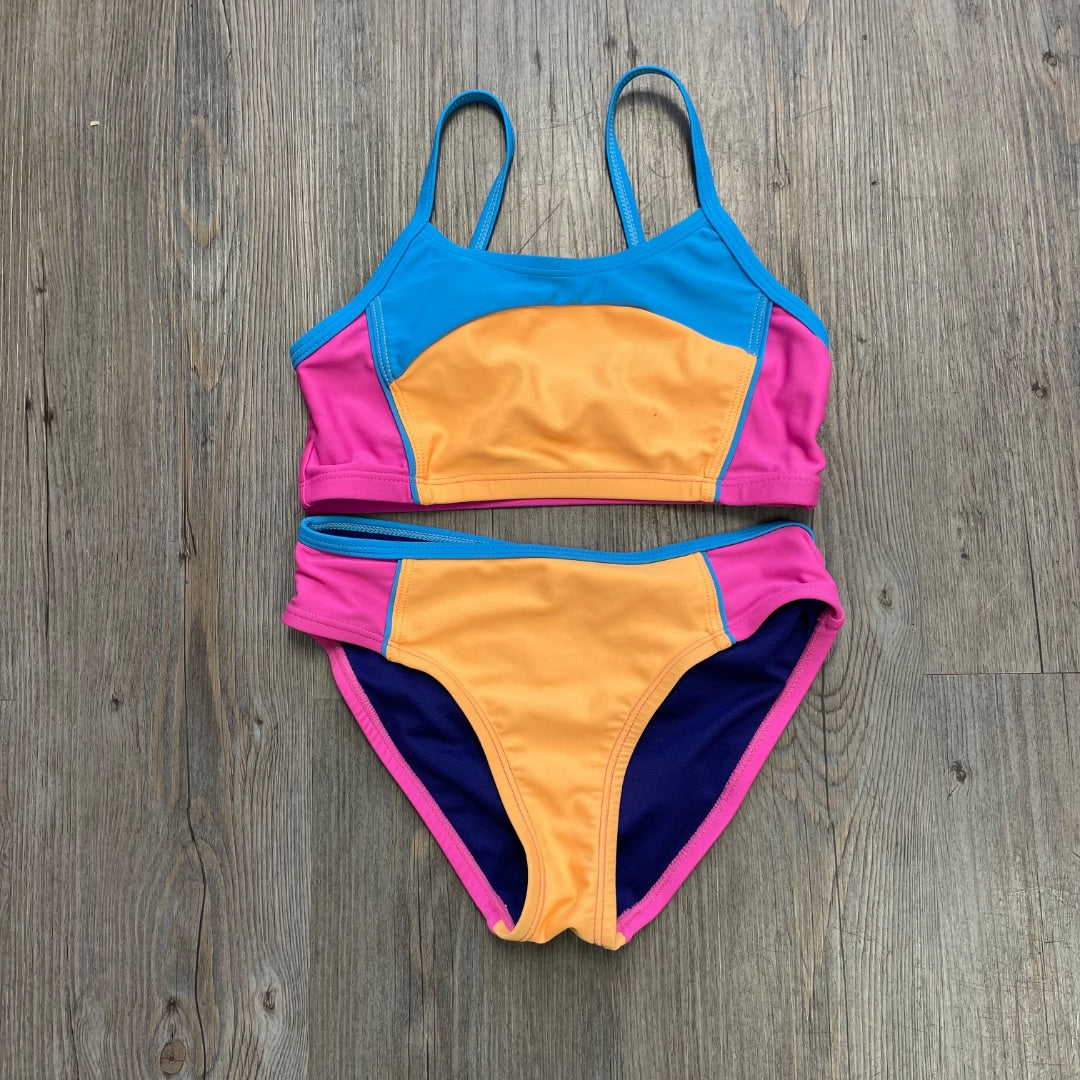 Multi Colour Under Armour 2PC Bathing Suit, 7Y