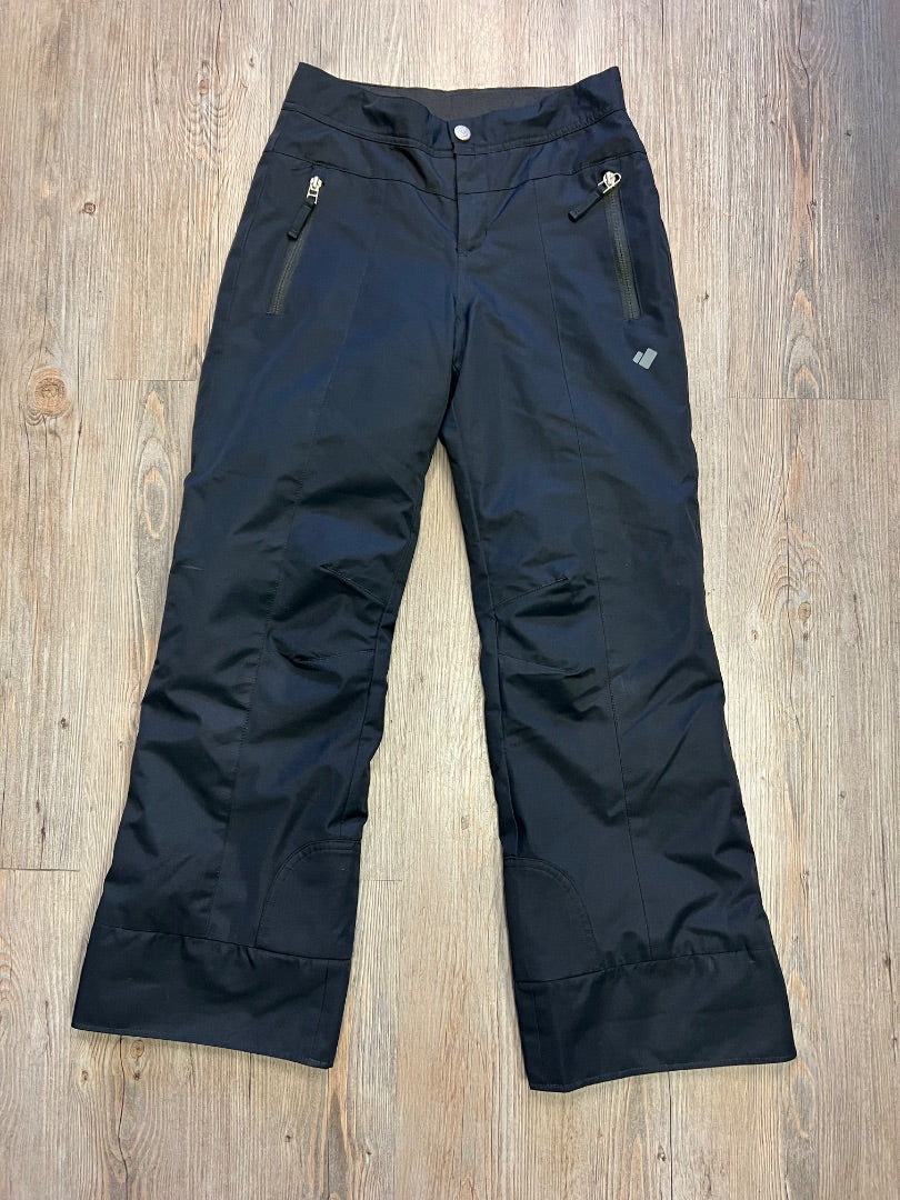 Black Obermeyer Snow Pants, 10-12Y