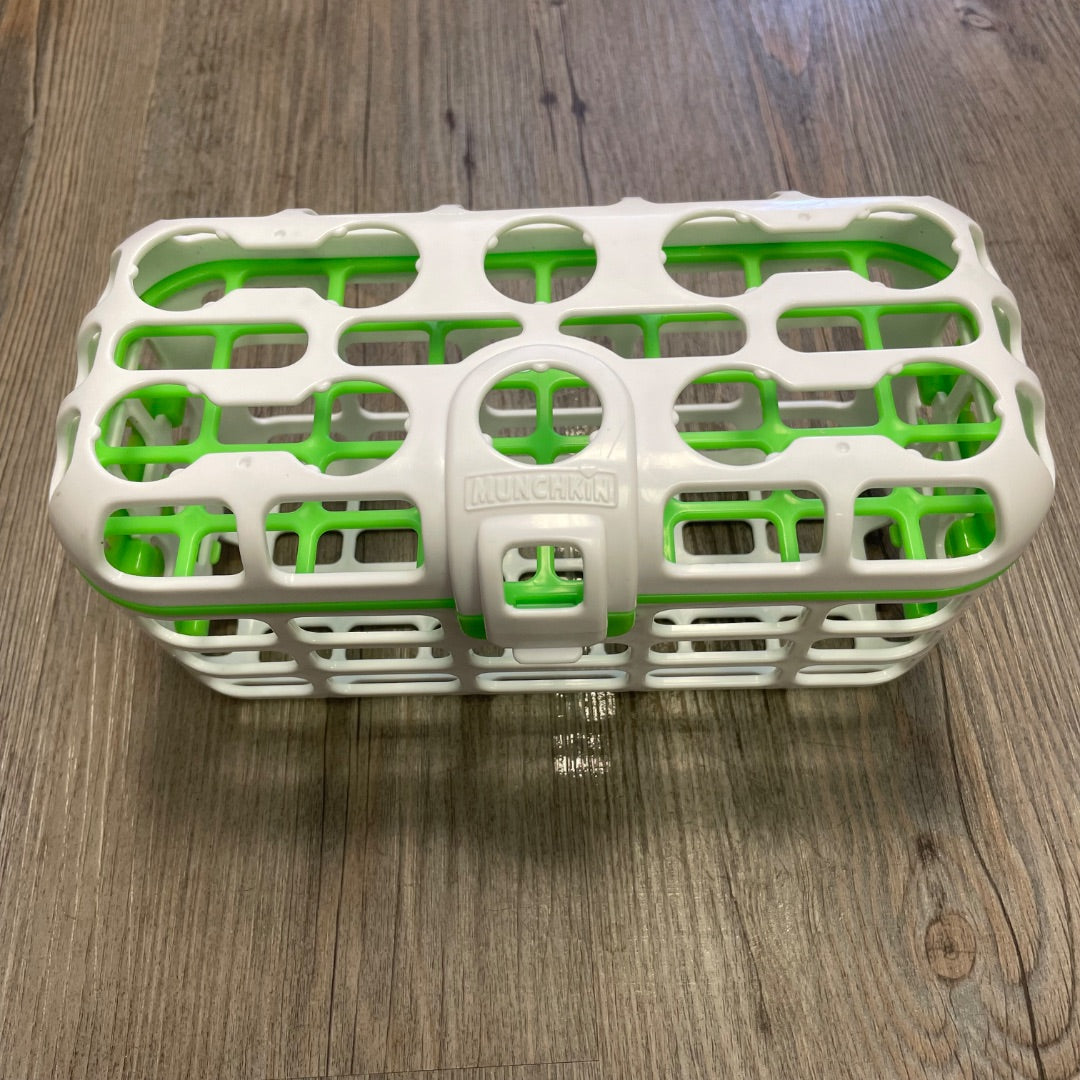 White Munchkin Dishwasher Basket, Pre-owned