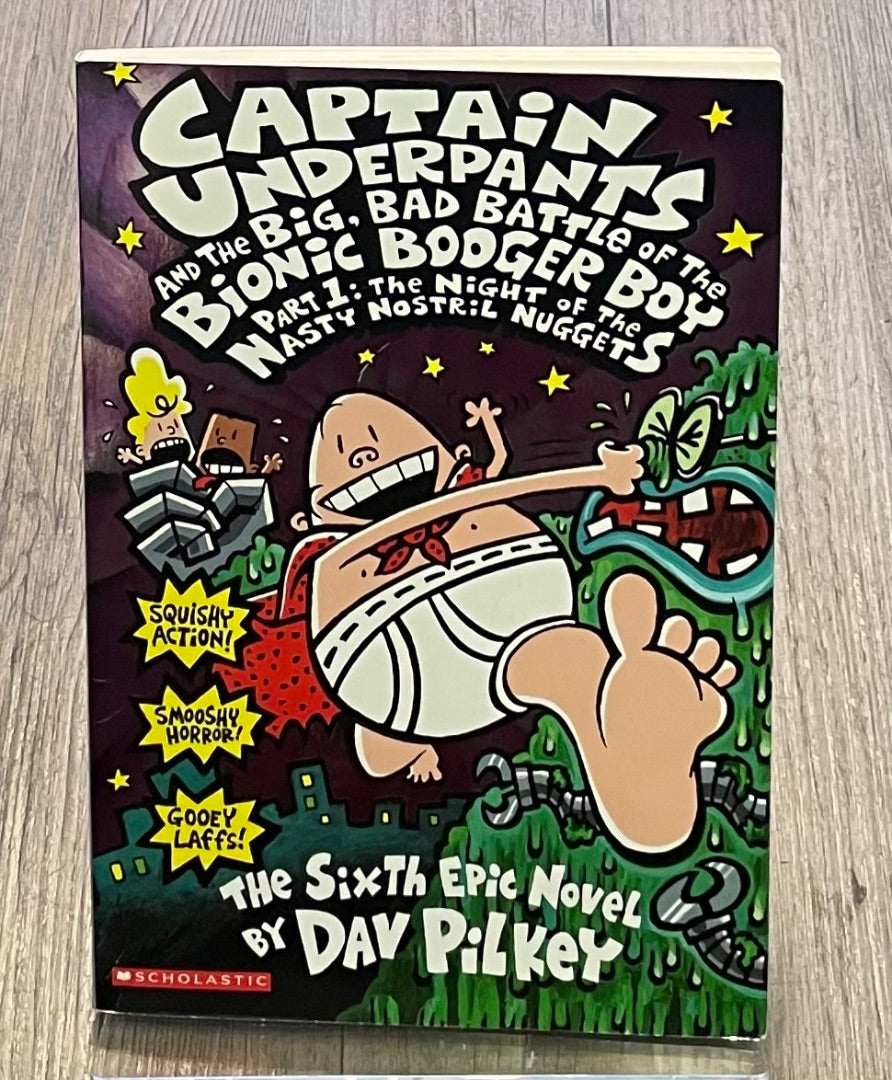 Multi Colour Captain Underpants #6, Paperback