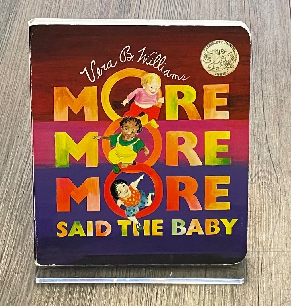 Multi Colour More More More Said The Baby, Boardbook