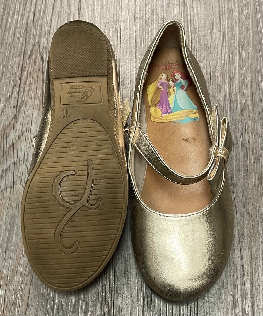 Gold Disney Princess Princess Shoes, 11Y
