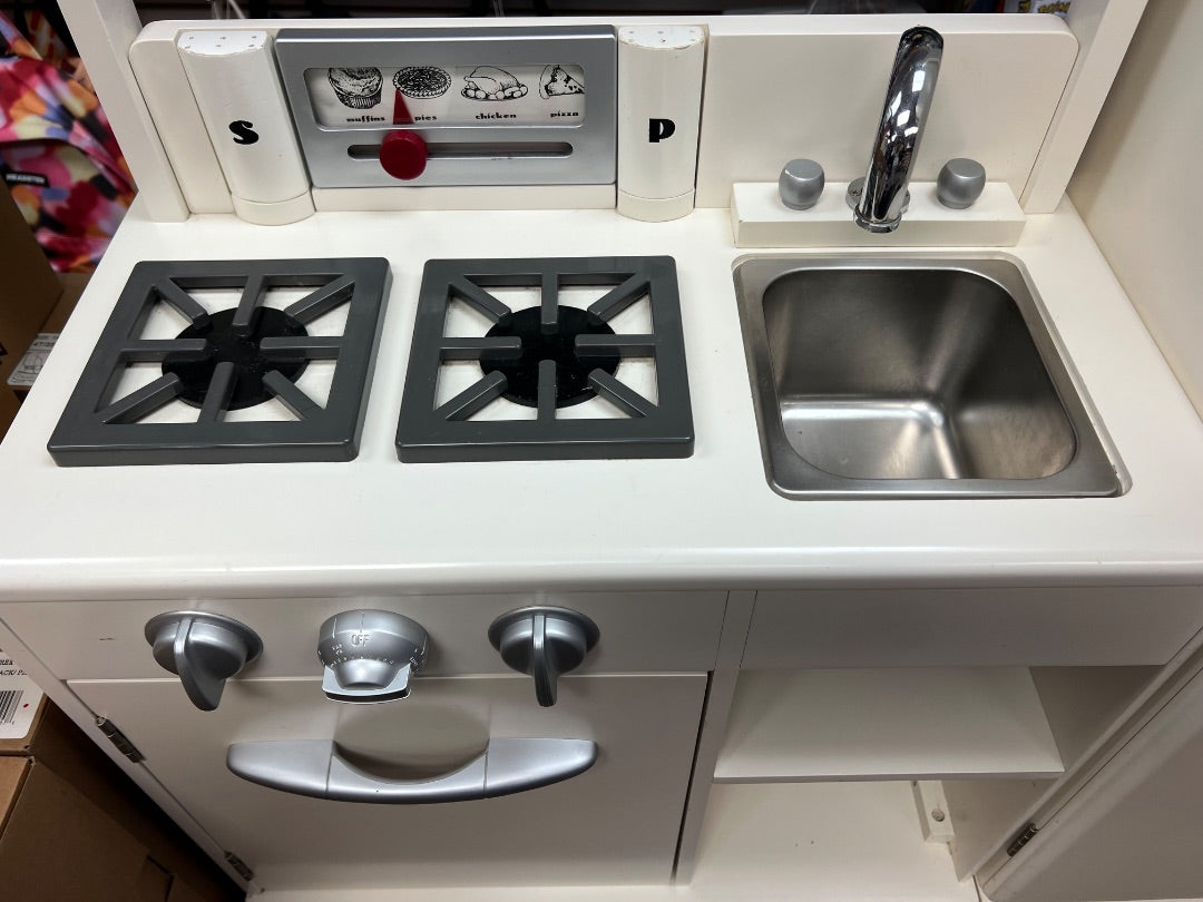 White Pottery Barn 2 Pcs Kitchen Set