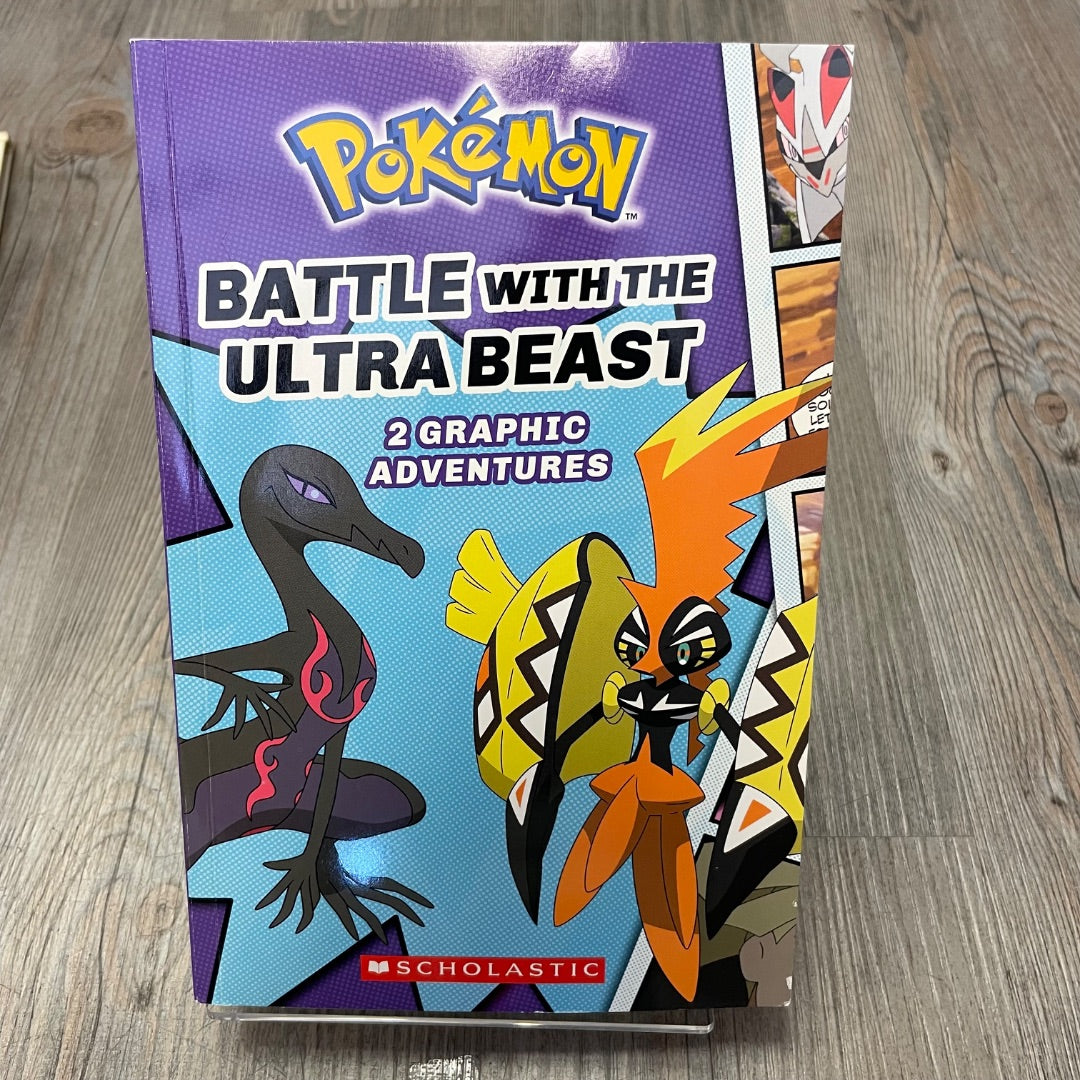 Multi Colour Pokemon Battle With The Ultra Beast, Paperback