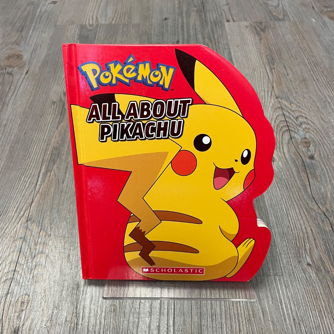 Multi Colour Pokemon All About Pikachu, Hardcover