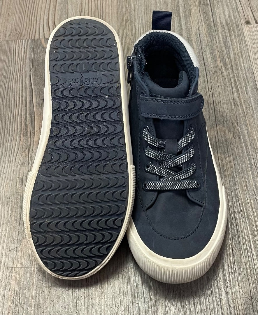 Navy Cat & Jack Hightop Shoes, 1Y