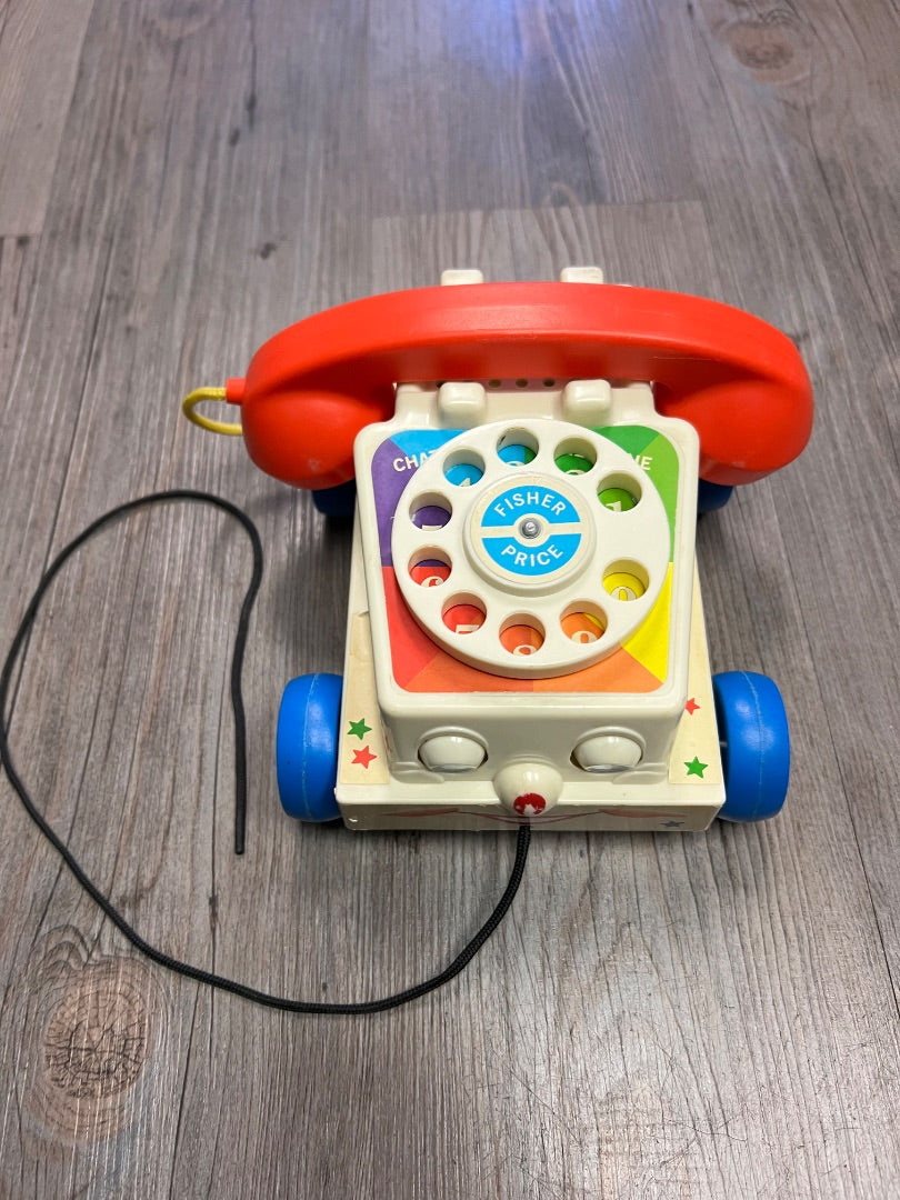 Multi Colour Fisher Price Chatter Phone, 1-5Y