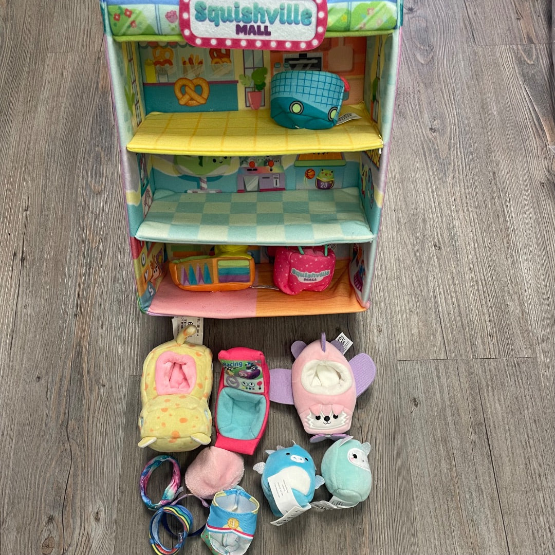 Multi Colour Squishmallows Squishville Mall, Pre-owned