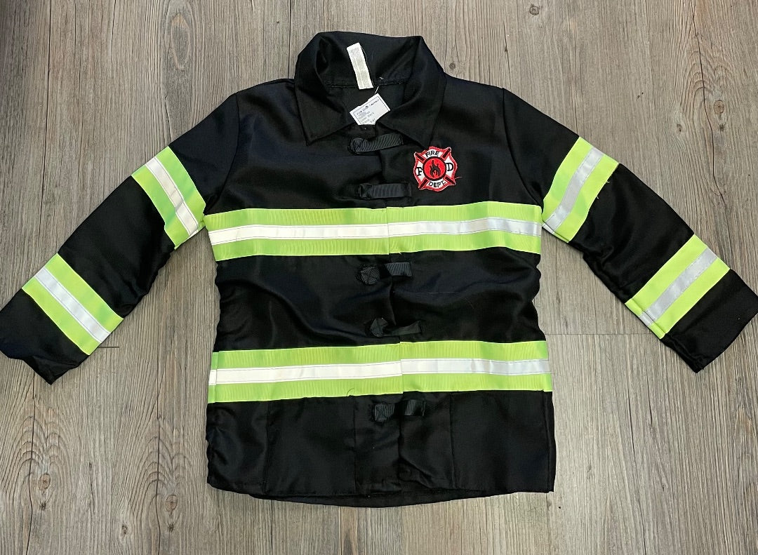 Black Fire Dept Captain, 3-6Y