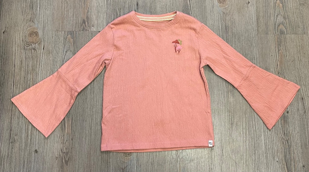 Dusty Rose Noppies LS Top Textured, 4Y