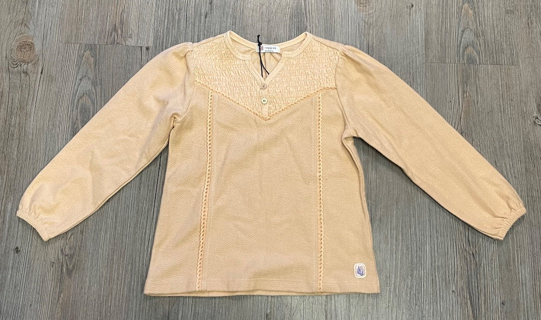 Apple Blossom Noppies LS Top Textured, 3-4Y