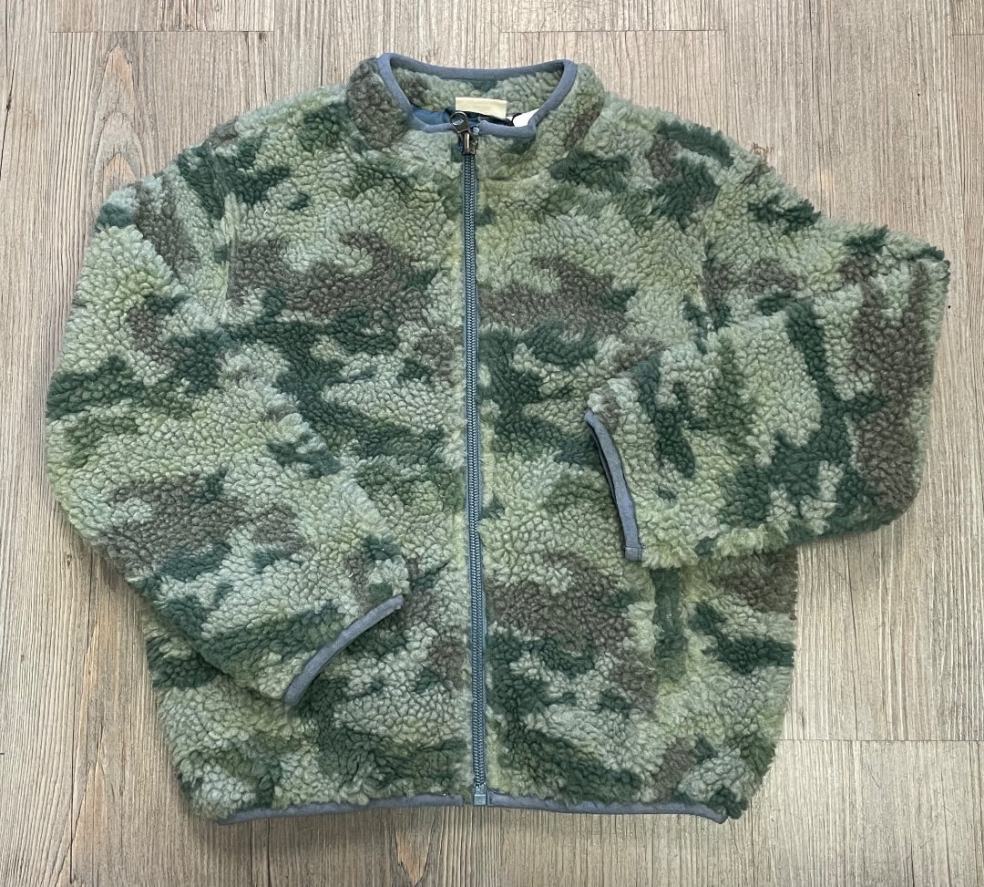 Camo F4A Throwback Polar Fleece Jacket, 6Y