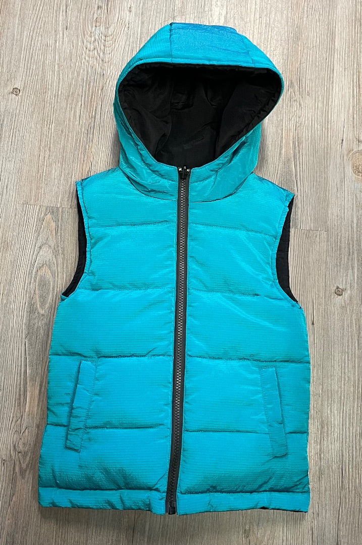 Black,Blue Appaman Reversible Vest, 6Y