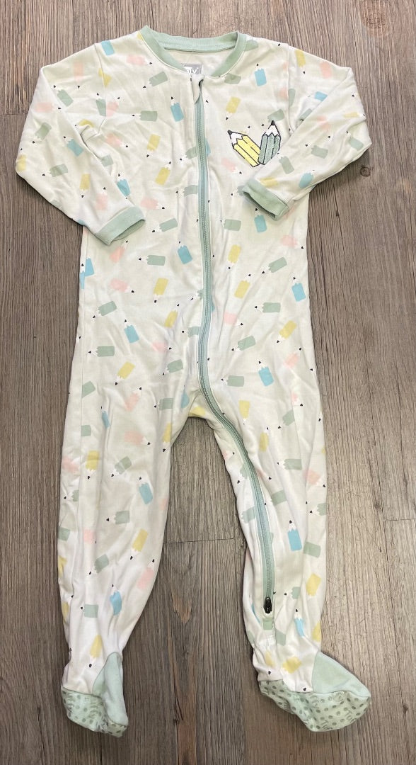 Multi Colour Tuffo PJ Onesie, 18M