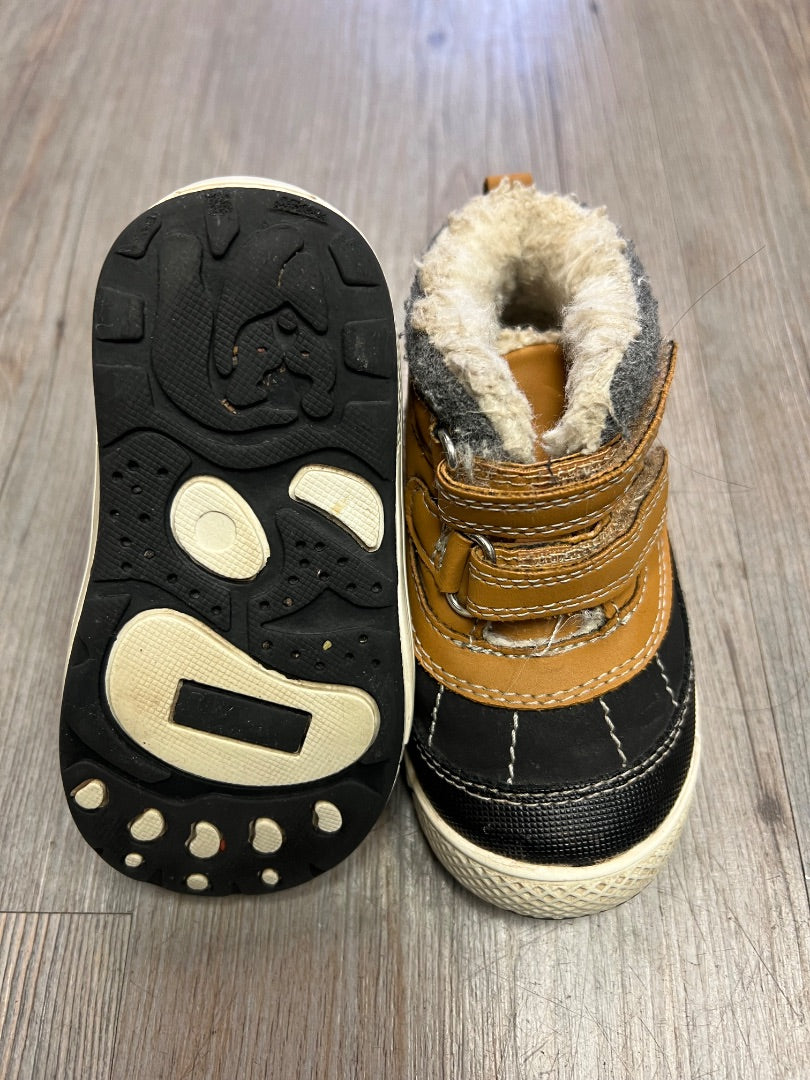 Brown Black Joe fresh Hightop Shoes, 5T