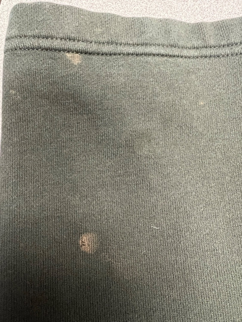 Green Aritzia SweatFleece Pants, 2XS