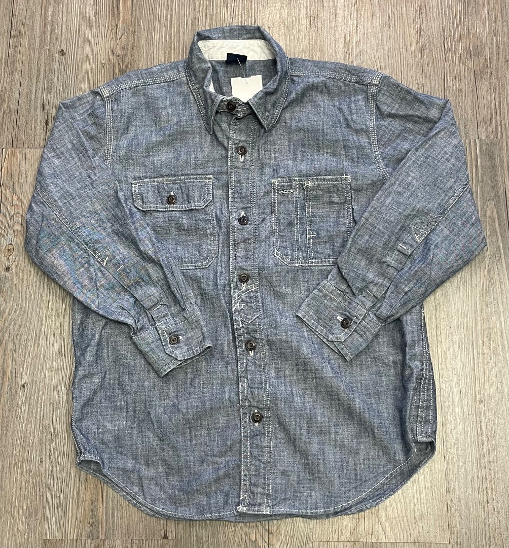Blue Gap LS Shirt, 8Y